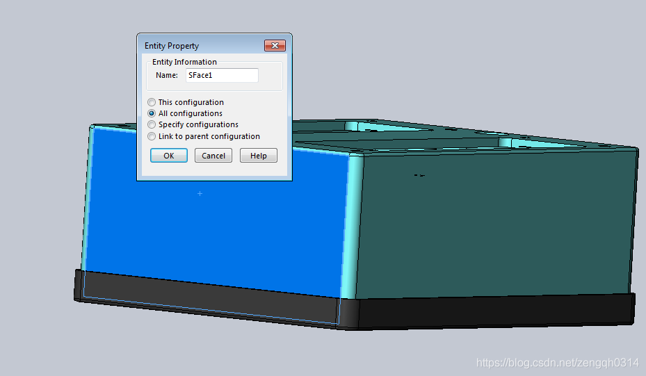 C# SolidWorks 二次开发 API—如何通过面属性命名选中对象