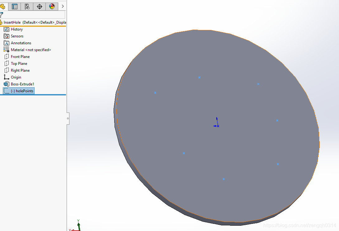 C# SolidWorks 二次开发 API —创建异型孔特征