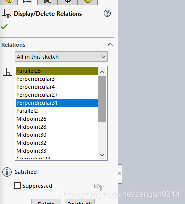 SolidWorks二次开发API (C#)—删除草图中的错误关系