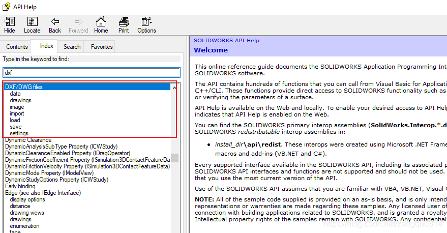 C# SolidWorks 二次开发 API—导入dxf/dwg到图纸或者零件草图