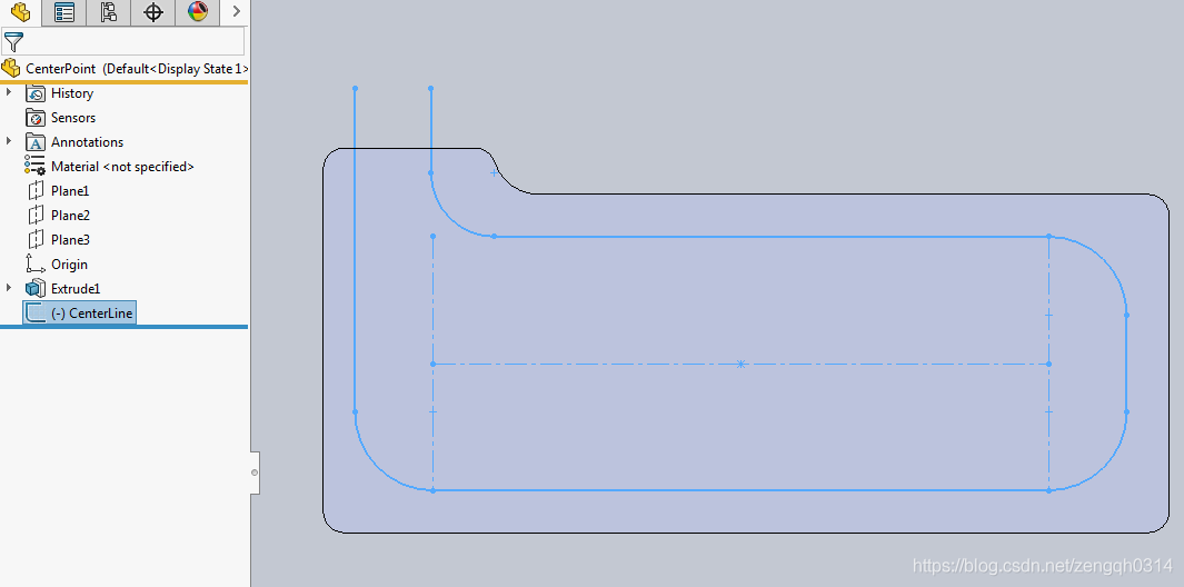 C# SolidWorks 二次开发 API — 实例：创建中心点位置