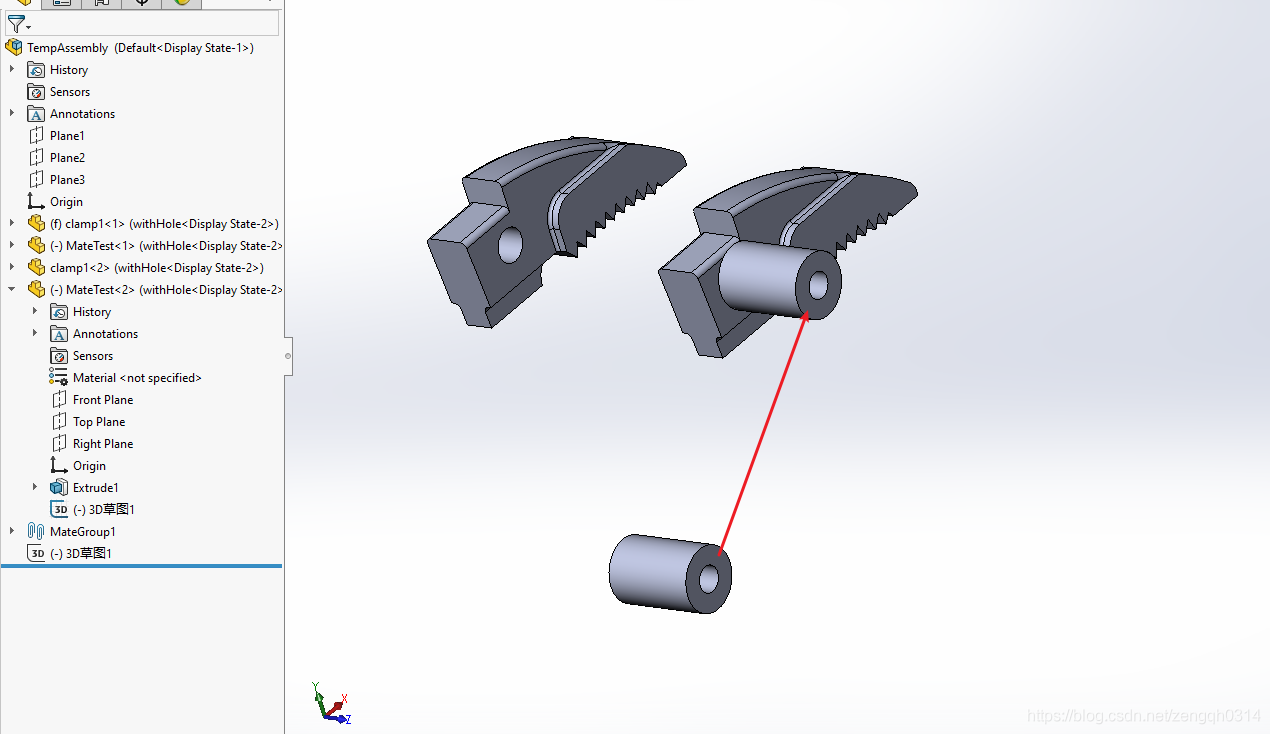 SolidWorks二次开发—高级配合(轮廓中心)